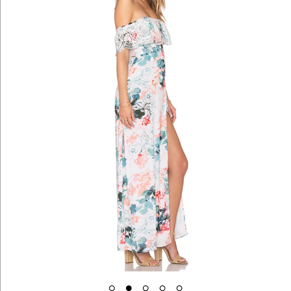 lover + friends Anemone Dress in Paradise Floral - Picture 5 of 8
